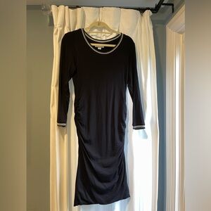 Sleeves Cotton Dress by Velvet by Graham & Spencer